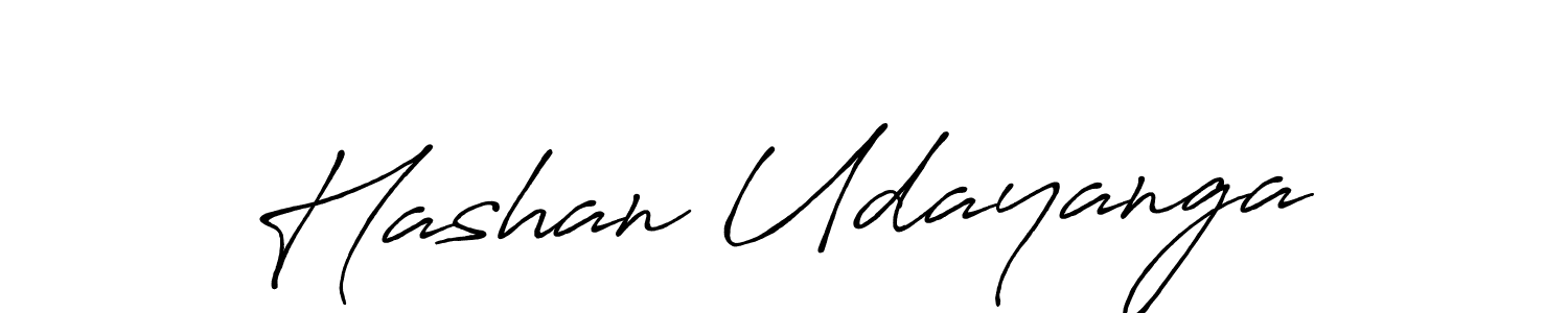 How to make Hashan Udayanga name signature. Use Antro_Vectra_Bolder style for creating short signs online. This is the latest handwritten sign. Hashan Udayanga signature style 7 images and pictures png