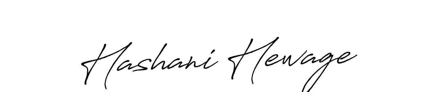 How to make Hashani Hewage name signature. Use Antro_Vectra_Bolder style for creating short signs online. This is the latest handwritten sign. Hashani Hewage signature style 7 images and pictures png