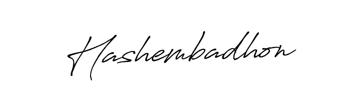 Hashembadhon stylish signature style. Best Handwritten Sign (Antro_Vectra_Bolder) for my name. Handwritten Signature Collection Ideas for my name Hashembadhon. Hashembadhon signature style 7 images and pictures png