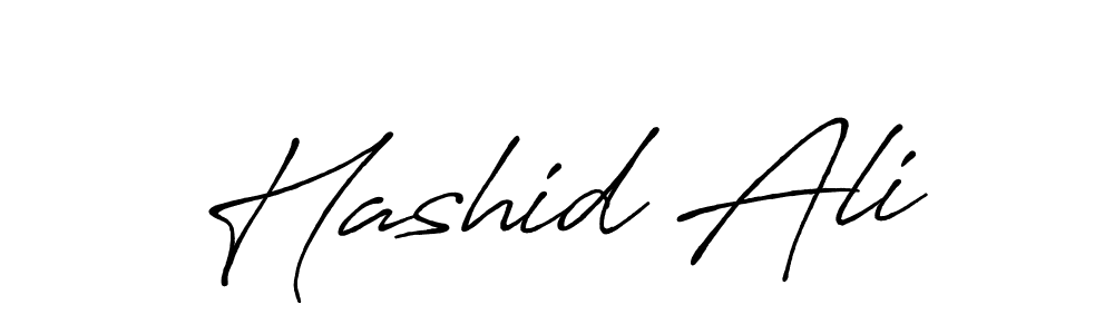 Similarly Antro_Vectra_Bolder is the best handwritten signature design. Signature creator online .You can use it as an online autograph creator for name Hashid Ali. Hashid Ali signature style 7 images and pictures png