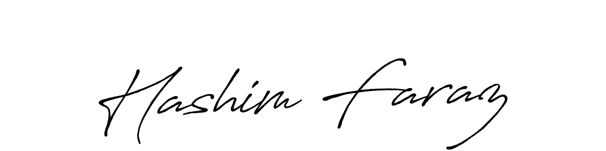 Also we have Hashim Faraz name is the best signature style. Create professional handwritten signature collection using Antro_Vectra_Bolder autograph style. Hashim Faraz signature style 7 images and pictures png