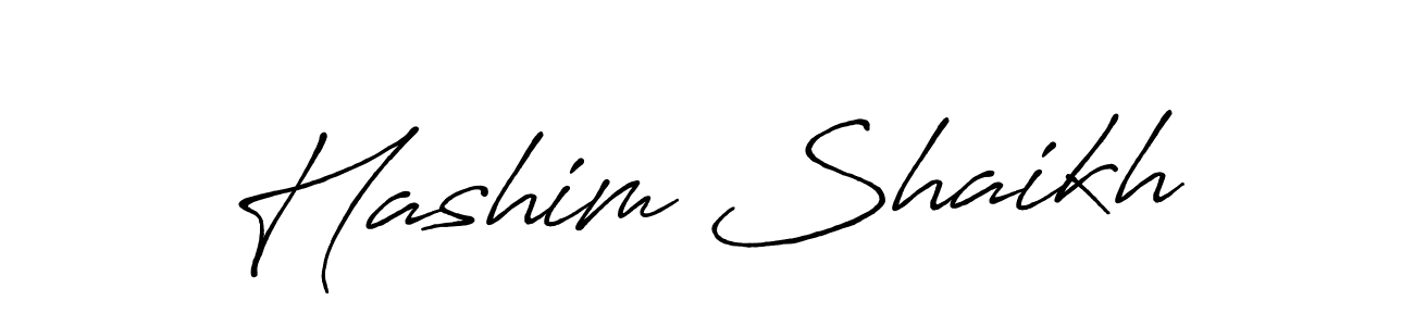 You should practise on your own different ways (Antro_Vectra_Bolder) to write your name (Hashim Shaikh) in signature. don't let someone else do it for you. Hashim Shaikh signature style 7 images and pictures png