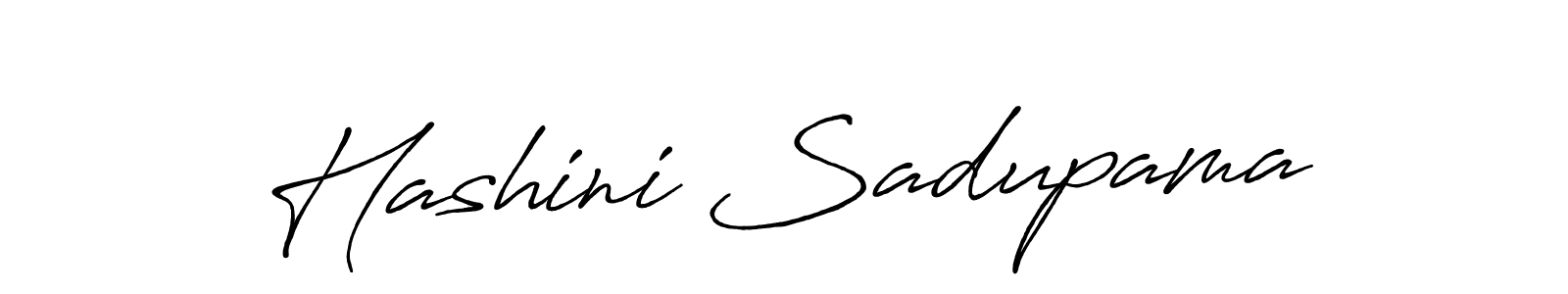 How to make Hashini Sadupama signature? Antro_Vectra_Bolder is a professional autograph style. Create handwritten signature for Hashini Sadupama name. Hashini Sadupama signature style 7 images and pictures png