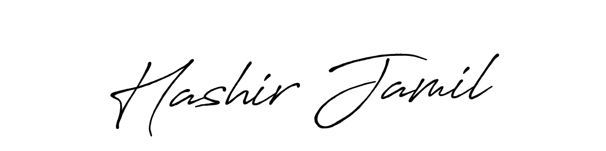 The best way (Antro_Vectra_Bolder) to make a short signature is to pick only two or three words in your name. The name Hashir Jamil include a total of six letters. For converting this name. Hashir Jamil signature style 7 images and pictures png
