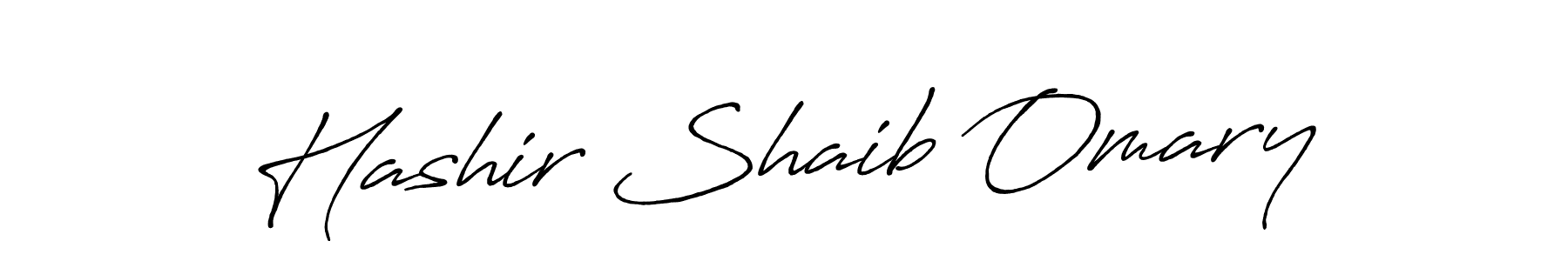 It looks lik you need a new signature style for name Hashir Shaib Omary. Design unique handwritten (Antro_Vectra_Bolder) signature with our free signature maker in just a few clicks. Hashir Shaib Omary signature style 7 images and pictures png