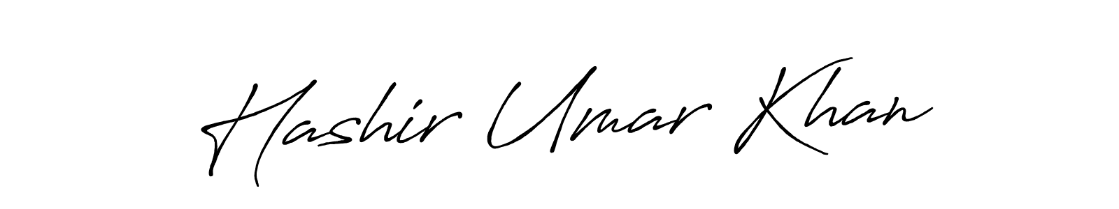 Antro_Vectra_Bolder is a professional signature style that is perfect for those who want to add a touch of class to their signature. It is also a great choice for those who want to make their signature more unique. Get Hashir Umar Khan name to fancy signature for free. Hashir Umar Khan signature style 7 images and pictures png