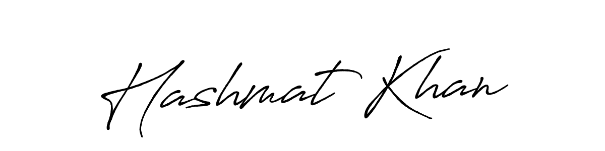 How to make Hashmat Khan name signature. Use Antro_Vectra_Bolder style for creating short signs online. This is the latest handwritten sign. Hashmat Khan signature style 7 images and pictures png