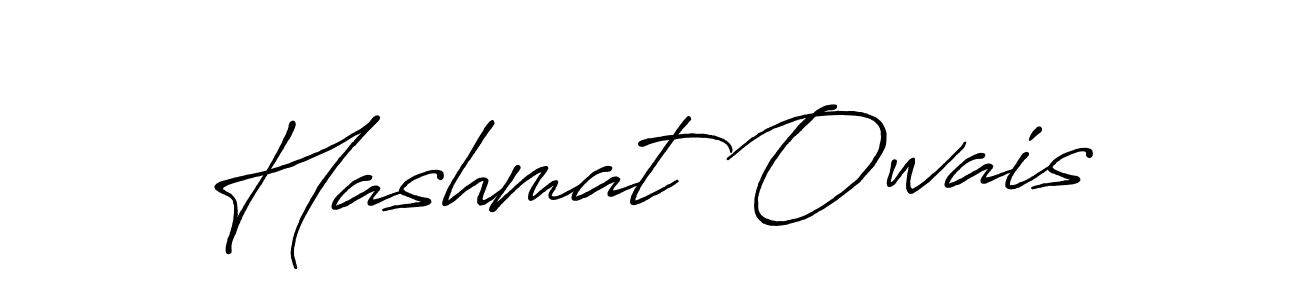 Hashmat Owais stylish signature style. Best Handwritten Sign (Antro_Vectra_Bolder) for my name. Handwritten Signature Collection Ideas for my name Hashmat Owais. Hashmat Owais signature style 7 images and pictures png