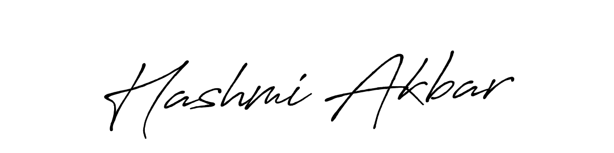 Also we have Hashmi Akbar name is the best signature style. Create professional handwritten signature collection using Antro_Vectra_Bolder autograph style. Hashmi Akbar signature style 7 images and pictures png