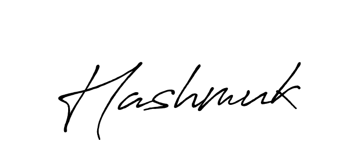 How to make Hashmuk signature? Antro_Vectra_Bolder is a professional autograph style. Create handwritten signature for Hashmuk name. Hashmuk signature style 7 images and pictures png