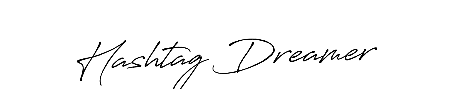 Here are the top 10 professional signature styles for the name Hashtag Dreamer. These are the best autograph styles you can use for your name. Hashtag Dreamer signature style 7 images and pictures png