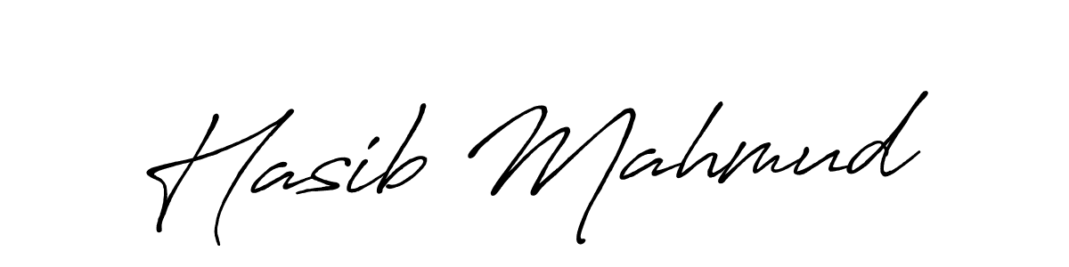 You should practise on your own different ways (Antro_Vectra_Bolder) to write your name (Hasib Mahmud) in signature. don't let someone else do it for you. Hasib Mahmud signature style 7 images and pictures png