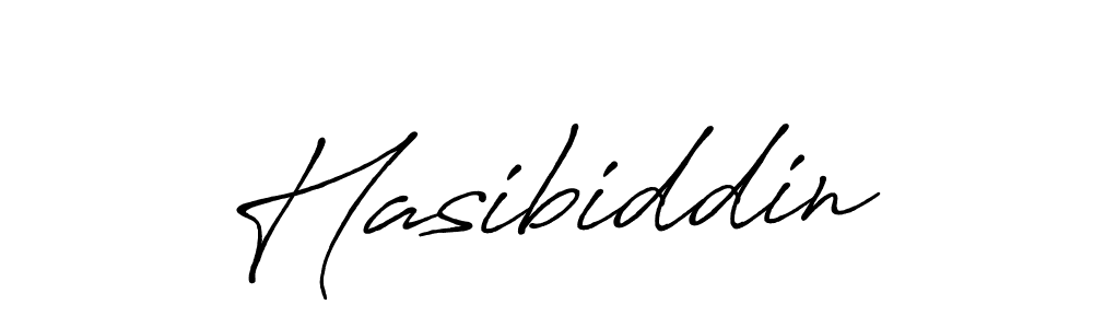 Design your own signature with our free online signature maker. With this signature software, you can create a handwritten (Antro_Vectra_Bolder) signature for name Hasibiddin. Hasibiddin signature style 7 images and pictures png