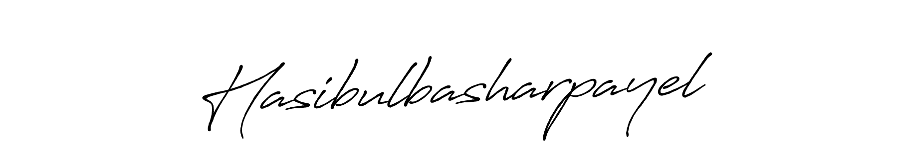How to make Hasibulbasharpayel name signature. Use Antro_Vectra_Bolder style for creating short signs online. This is the latest handwritten sign. Hasibulbasharpayel signature style 7 images and pictures png