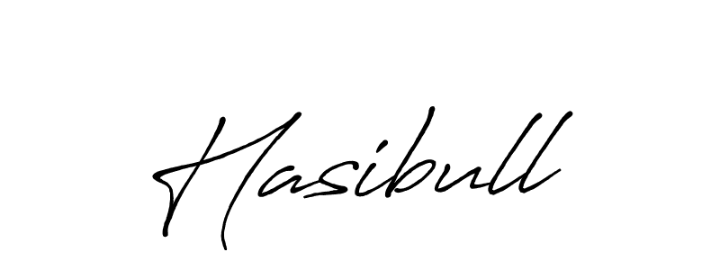 Create a beautiful signature design for name Hasibull. With this signature (Antro_Vectra_Bolder) fonts, you can make a handwritten signature for free. Hasibull signature style 7 images and pictures png