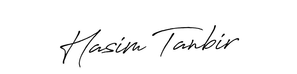 How to make Hasim Tanbir signature? Antro_Vectra_Bolder is a professional autograph style. Create handwritten signature for Hasim Tanbir name. Hasim Tanbir signature style 7 images and pictures png
