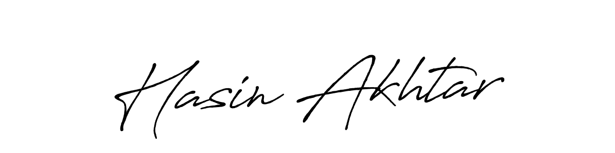 Also You can easily find your signature by using the search form. We will create Hasin Akhtar name handwritten signature images for you free of cost using Antro_Vectra_Bolder sign style. Hasin Akhtar signature style 7 images and pictures png