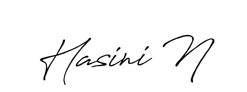 Once you've used our free online signature maker to create your best signature Antro_Vectra_Bolder style, it's time to enjoy all of the benefits that Hasini N name signing documents. Hasini N signature style 7 images and pictures png