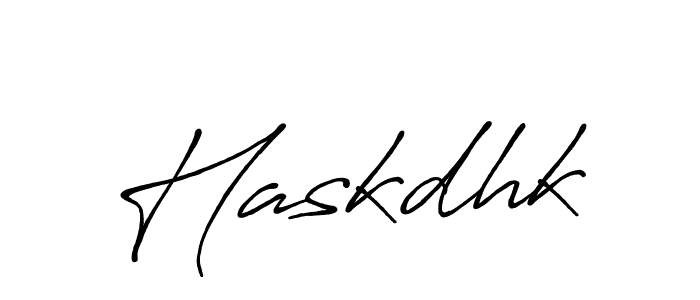 It looks lik you need a new signature style for name Haskdhk. Design unique handwritten (Antro_Vectra_Bolder) signature with our free signature maker in just a few clicks. Haskdhk signature style 7 images and pictures png