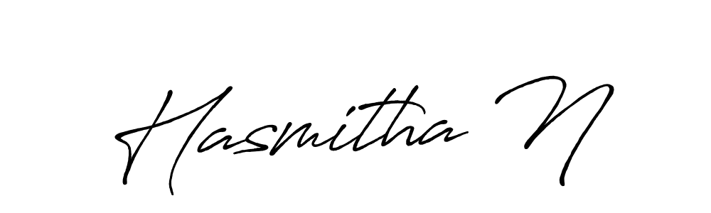 Antro_Vectra_Bolder is a professional signature style that is perfect for those who want to add a touch of class to their signature. It is also a great choice for those who want to make their signature more unique. Get Hasmitha N name to fancy signature for free. Hasmitha N signature style 7 images and pictures png