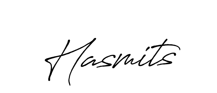 Hasmits stylish signature style. Best Handwritten Sign (Antro_Vectra_Bolder) for my name. Handwritten Signature Collection Ideas for my name Hasmits. Hasmits signature style 7 images and pictures png