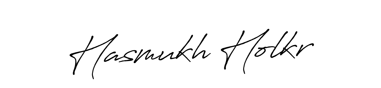 Similarly Antro_Vectra_Bolder is the best handwritten signature design. Signature creator online .You can use it as an online autograph creator for name Hasmukh Holkr. Hasmukh Holkr signature style 7 images and pictures png