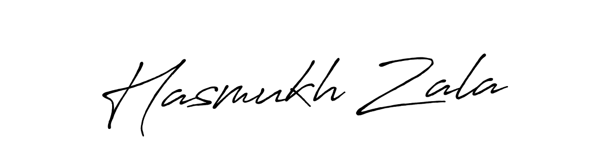 Antro_Vectra_Bolder is a professional signature style that is perfect for those who want to add a touch of class to their signature. It is also a great choice for those who want to make their signature more unique. Get Hasmukh Zala name to fancy signature for free. Hasmukh Zala signature style 7 images and pictures png