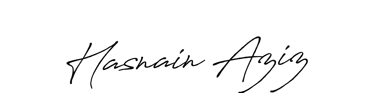 Once you've used our free online signature maker to create your best signature Antro_Vectra_Bolder style, it's time to enjoy all of the benefits that Hasnain Aziz name signing documents. Hasnain Aziz signature style 7 images and pictures png