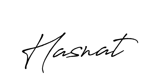 How to make Hasnat name signature. Use Antro_Vectra_Bolder style for creating short signs online. This is the latest handwritten sign. Hasnat signature style 7 images and pictures png