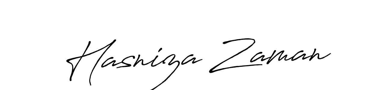 Make a beautiful signature design for name Hasniza Zaman. Use this online signature maker to create a handwritten signature for free. Hasniza Zaman signature style 7 images and pictures png