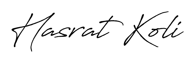 Use a signature maker to create a handwritten signature online. With this signature software, you can design (Antro_Vectra_Bolder) your own signature for name Hasrat Koli. Hasrat Koli signature style 7 images and pictures png