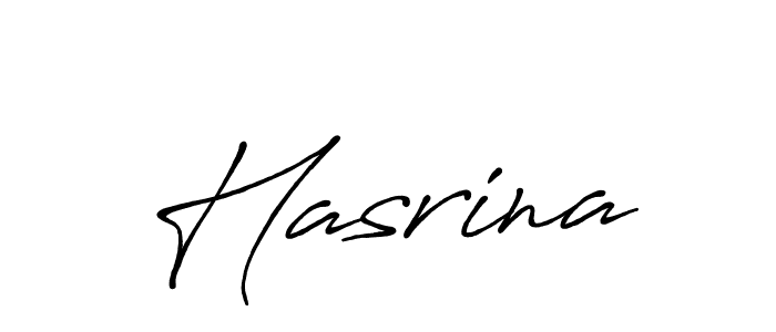 Also we have Hasrina name is the best signature style. Create professional handwritten signature collection using Antro_Vectra_Bolder autograph style. Hasrina signature style 7 images and pictures png