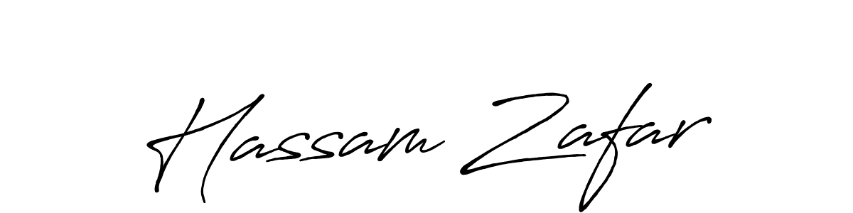 Once you've used our free online signature maker to create your best signature Antro_Vectra_Bolder style, it's time to enjoy all of the benefits that Hassam Zafar name signing documents. Hassam Zafar signature style 7 images and pictures png