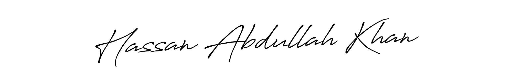 Make a beautiful signature design for name Hassan Abdullah Khan. Use this online signature maker to create a handwritten signature for free. Hassan Abdullah Khan signature style 7 images and pictures png