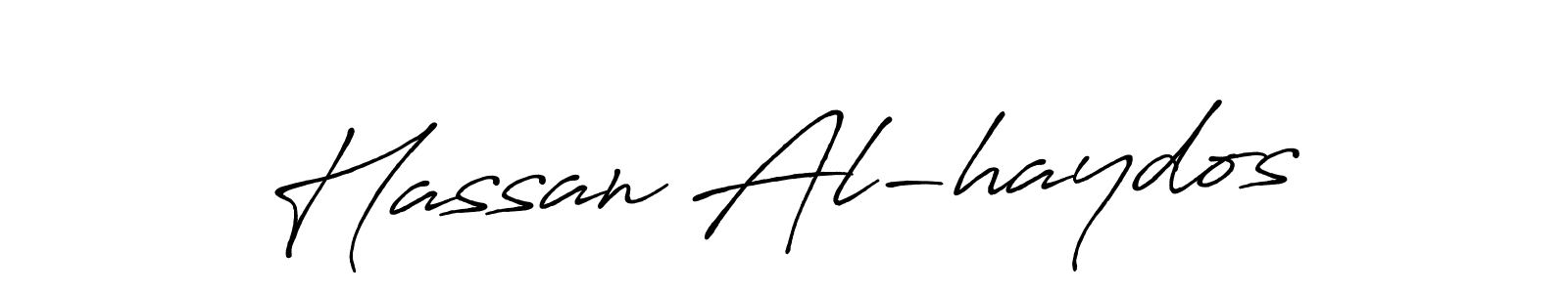 Antro_Vectra_Bolder is a professional signature style that is perfect for those who want to add a touch of class to their signature. It is also a great choice for those who want to make their signature more unique. Get Hassan Al-haydos name to fancy signature for free. Hassan Al-haydos signature style 7 images and pictures png