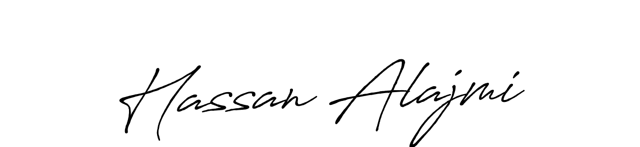 Also You can easily find your signature by using the search form. We will create Hassan Alajmi name handwritten signature images for you free of cost using Antro_Vectra_Bolder sign style. Hassan Alajmi signature style 7 images and pictures png