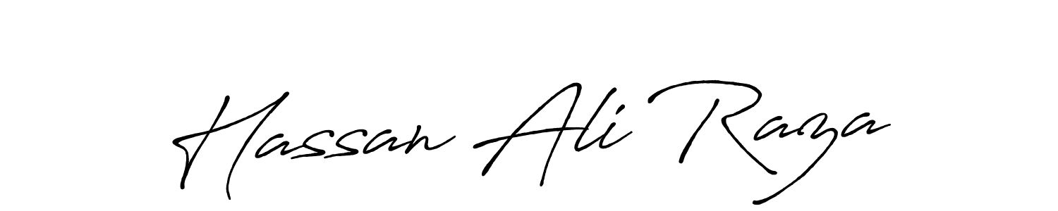 How to make Hassan Ali Raza signature? Antro_Vectra_Bolder is a professional autograph style. Create handwritten signature for Hassan Ali Raza name. Hassan Ali Raza signature style 7 images and pictures png