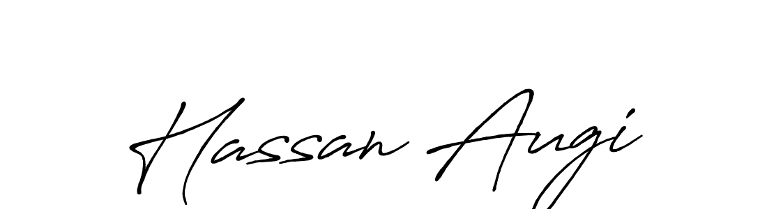 How to make Hassan Augi signature? Antro_Vectra_Bolder is a professional autograph style. Create handwritten signature for Hassan Augi name. Hassan Augi signature style 7 images and pictures png