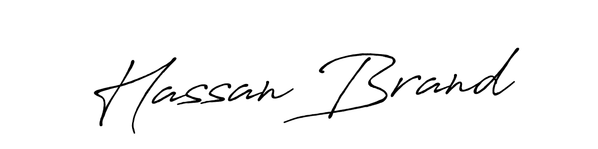 Hassan Brand stylish signature style. Best Handwritten Sign (Antro_Vectra_Bolder) for my name. Handwritten Signature Collection Ideas for my name Hassan Brand. Hassan Brand signature style 7 images and pictures png