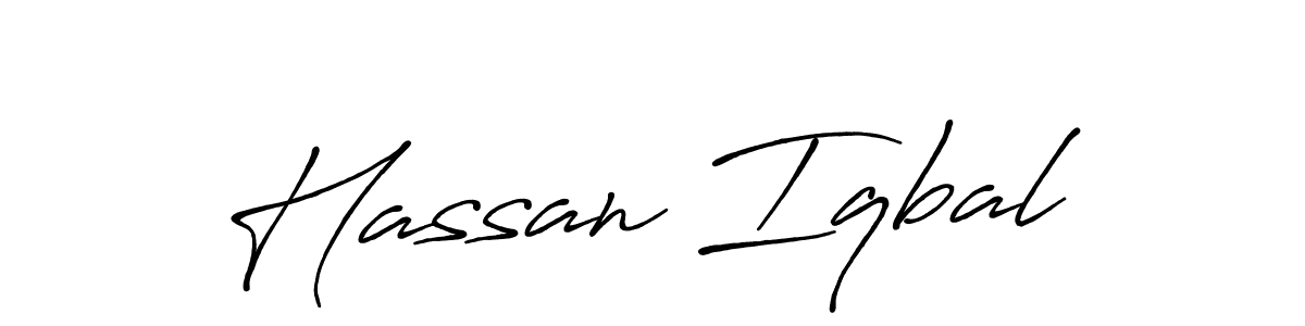 Similarly Antro_Vectra_Bolder is the best handwritten signature design. Signature creator online .You can use it as an online autograph creator for name Hassan Iqbal. Hassan Iqbal signature style 7 images and pictures png