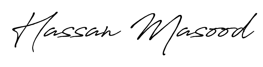 Master the art of signing with Hassan Masood written in fluent Antro_Vectra_Bolder script. A great template to practice and refine your handwriting. Hassan Masood signature style 7 images and pictures png