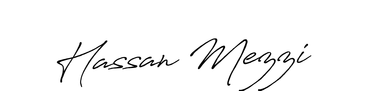 Once you've used our free online signature maker to create your best signature Antro_Vectra_Bolder style, it's time to enjoy all of the benefits that Hassan Mezzi name signing documents. Hassan Mezzi signature style 7 images and pictures png