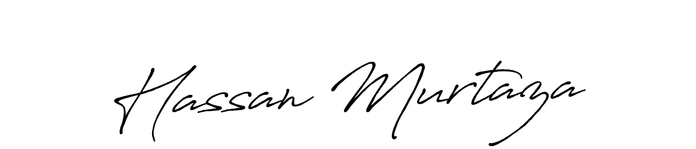 Also we have Hassan Murtaza name is the best signature style. Create professional handwritten signature collection using Antro_Vectra_Bolder autograph style. Hassan Murtaza signature style 7 images and pictures png