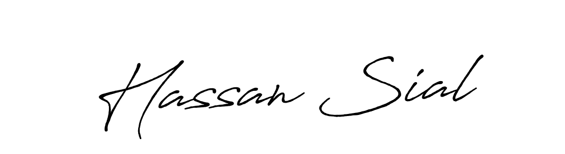 if you are searching for the best signature style for your name Hassan Sial. so please give up your signature search. here we have designed multiple signature styles  using Antro_Vectra_Bolder. Hassan Sial signature style 7 images and pictures png