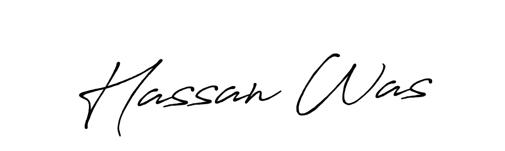 Antro_Vectra_Bolder is a professional signature style that is perfect for those who want to add a touch of class to their signature. It is also a great choice for those who want to make their signature more unique. Get Hassan Was name to fancy signature for free. Hassan Was signature style 7 images and pictures png