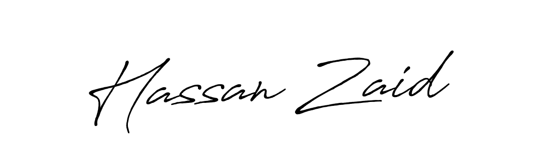 The best way (Antro_Vectra_Bolder) to make a short signature is to pick only two or three words in your name. The name Hassan Zaid include a total of six letters. For converting this name. Hassan Zaid signature style 7 images and pictures png