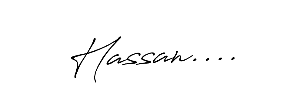 if you are searching for the best signature style for your name Hassan..... so please give up your signature search. here we have designed multiple signature styles  using Antro_Vectra_Bolder. Hassan.... signature style 7 images and pictures png