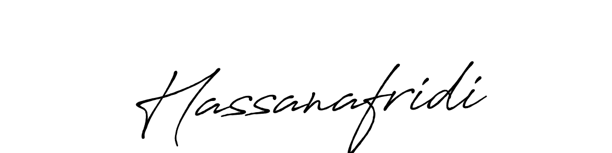 How to make Hassanafridi signature? Antro_Vectra_Bolder is a professional autograph style. Create handwritten signature for Hassanafridi name. Hassanafridi signature style 7 images and pictures png