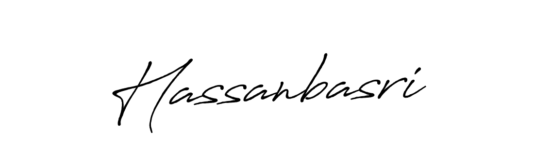 How to make Hassanbasri signature? Antro_Vectra_Bolder is a professional autograph style. Create handwritten signature for Hassanbasri name. Hassanbasri signature style 7 images and pictures png