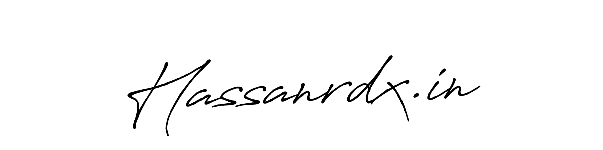 Use a signature maker to create a handwritten signature online. With this signature software, you can design (Antro_Vectra_Bolder) your own signature for name Hassanrdx.in. Hassanrdx.in signature style 7 images and pictures png